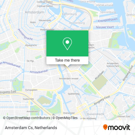 Amsterdam Cs Karte