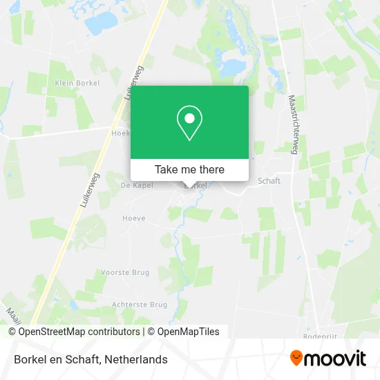 Borkel en Schaft map