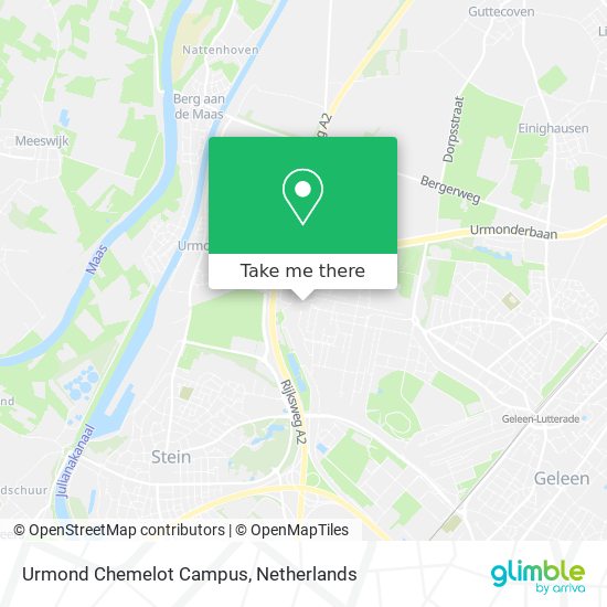 Urmond Chemelot Campus Karte
