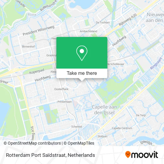 Rotterdam Port Saïdstraat Karte