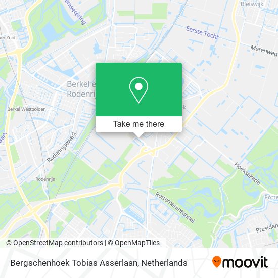 Bergschenhoek Tobias Asserlaan map