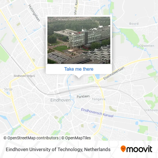 Eindhoven University of Technology Karte