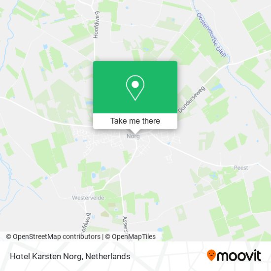 Hotel Karsten Norg map