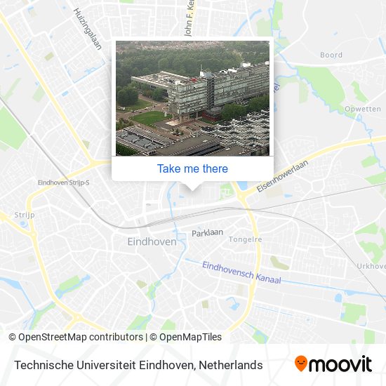 Technische Universiteit Eindhoven Karte