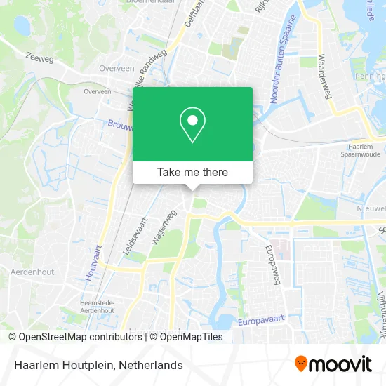 Haarlem Houtplein map