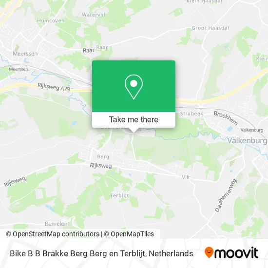 Bike B B Brakke Berg Berg en Terblijt map
