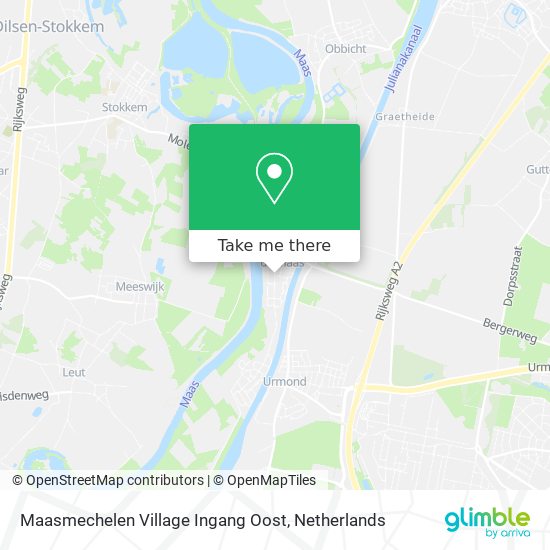 Maasmechelen Village Ingang Oost Karte