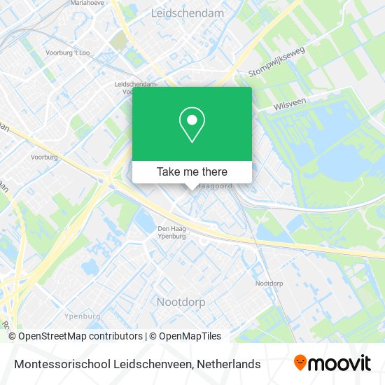 Montessorischool Leidschenveen Karte