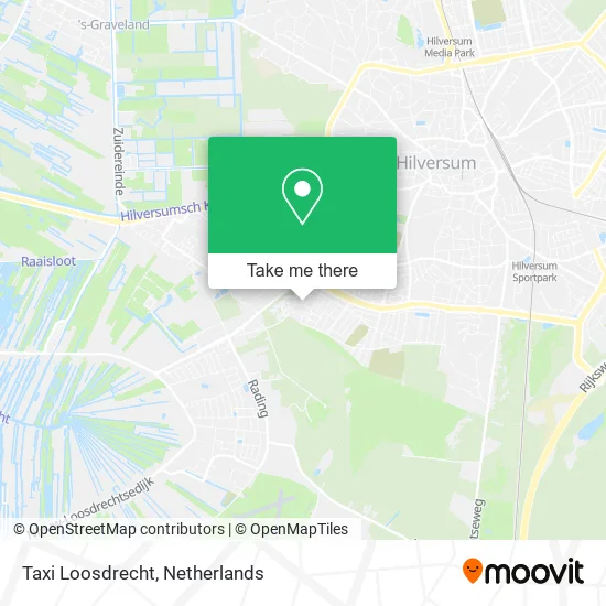 Taxi Loosdrecht map
