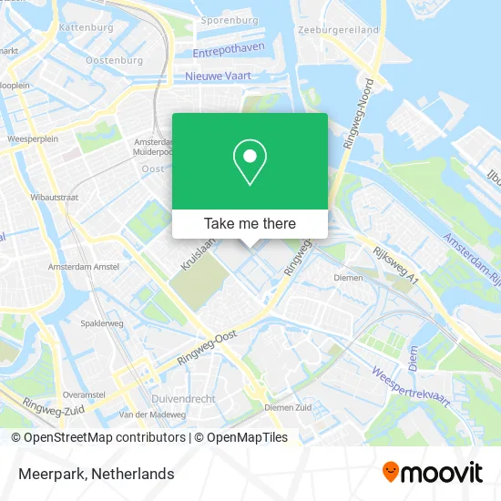 Meerpark map