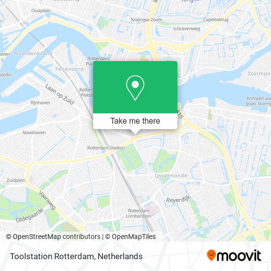 Toolstation Rotterdam Karte