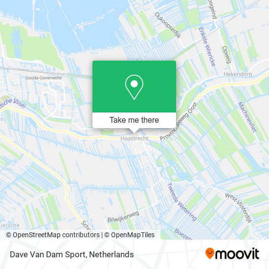 Dave Van Dam Sport map