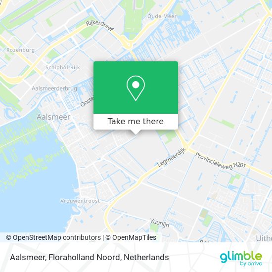 Aalsmeer, Floraholland Noord map