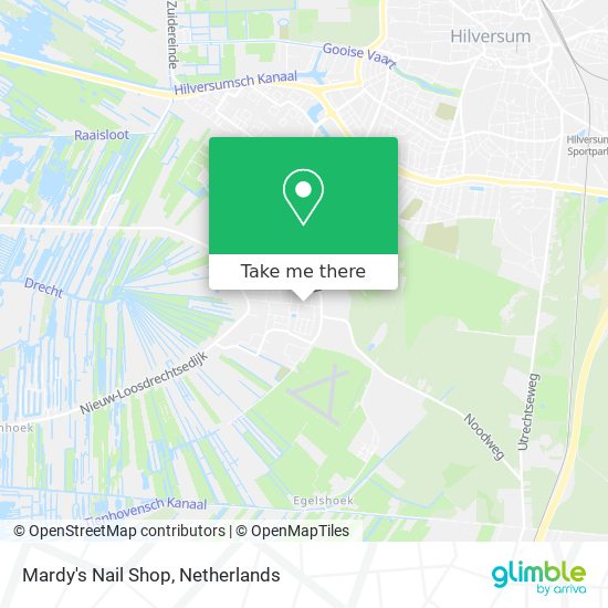 Mardy's Nail Shop map