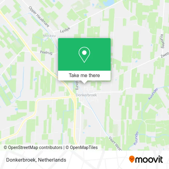 Donkerbroek map