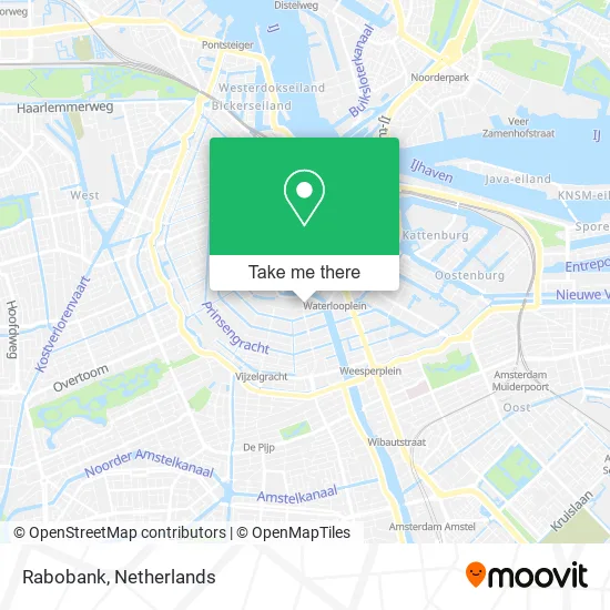 Rabobank map