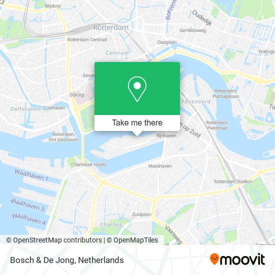 Bosch & De Jong map