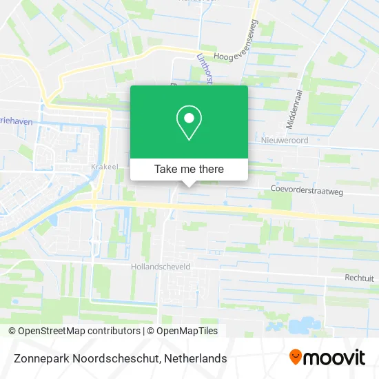 Zonnepark Noordscheschut map