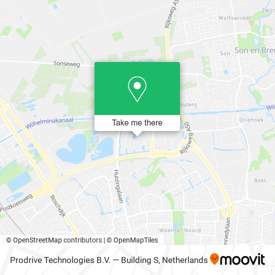 Prodrive Technologies B.V. — Building S map