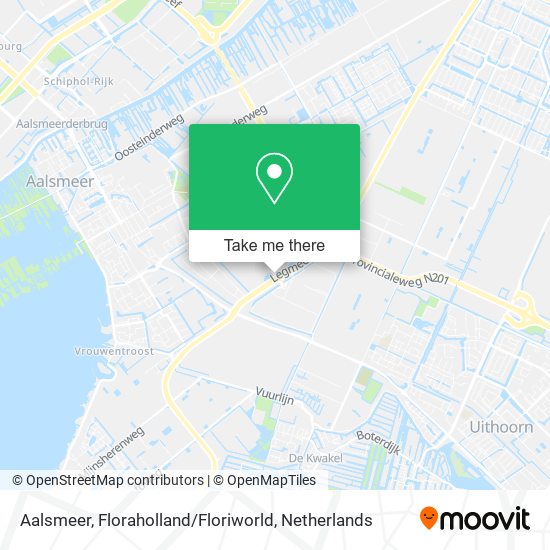 Aalsmeer, Floraholland / Floriworld map