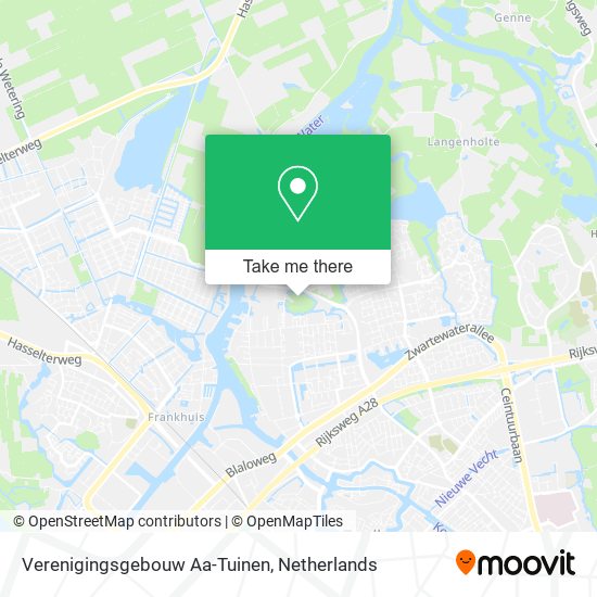 Verenigingsgebouw Aa-Tuinen map