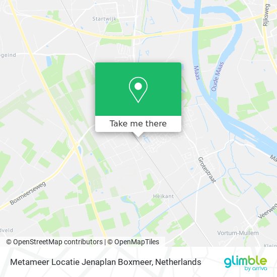 Metameer Locatie Jenaplan Boxmeer Karte