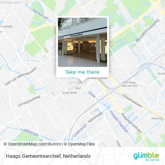 Haags Gemeentearchief map