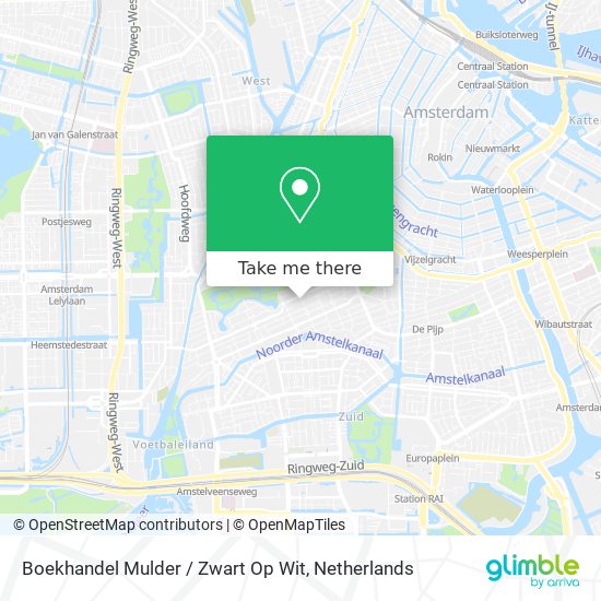 Boekhandel Mulder / Zwart Op Wit map