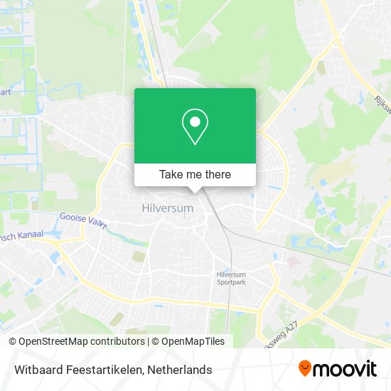 Witbaard Feestartikelen map