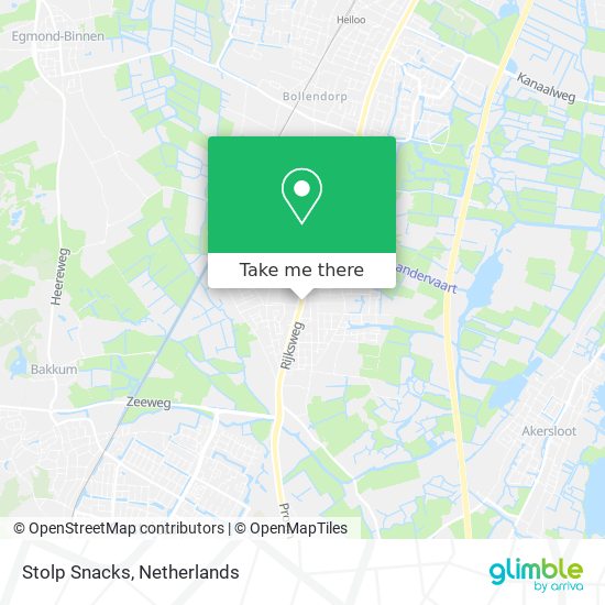 Stolp Snacks map