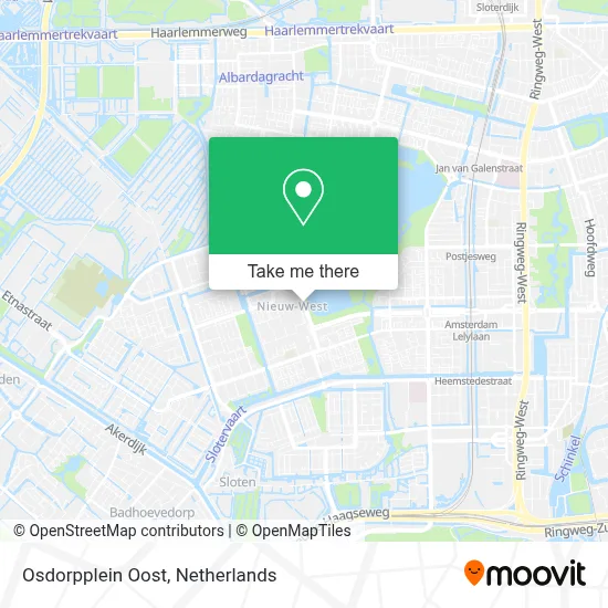 Osdorpplein Oost Karte