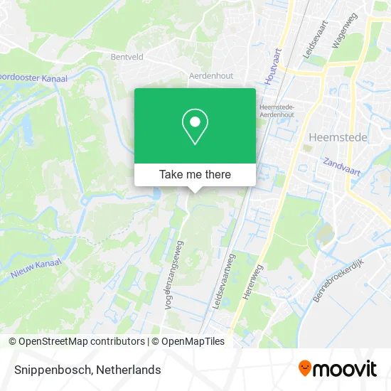 Snippenbosch Karte