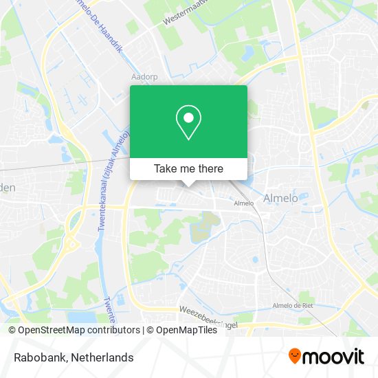 Rabobank map