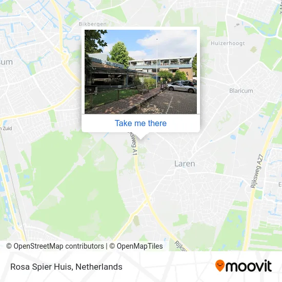 Rosa Spier Huis Karte