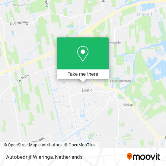 Autobedrijf Wieringa map