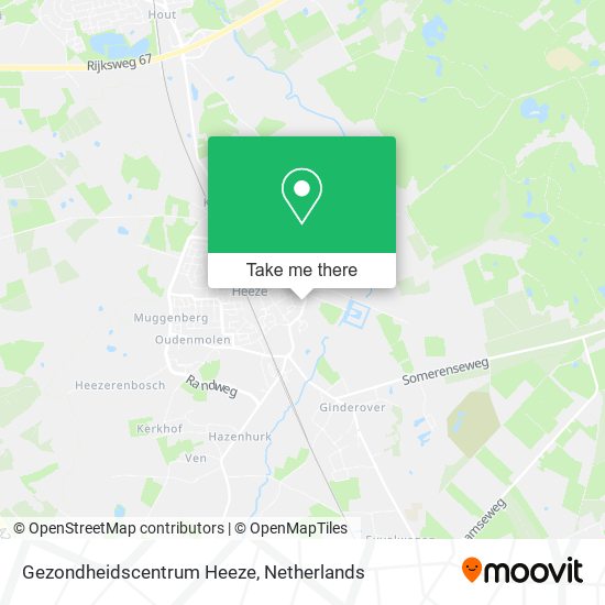 Gezondheidscentrum Heeze Karte