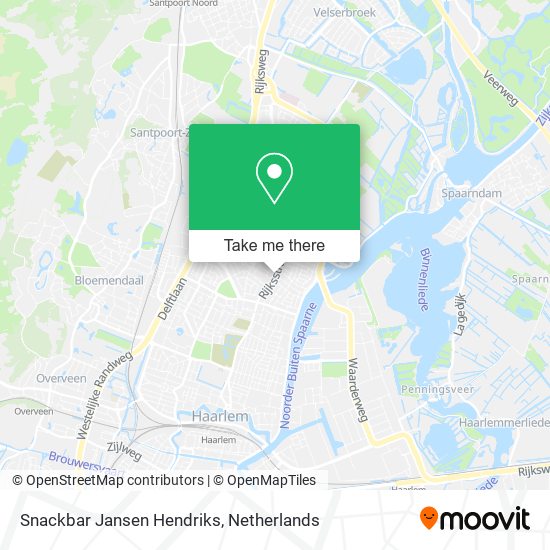 Snackbar Jansen Hendriks map