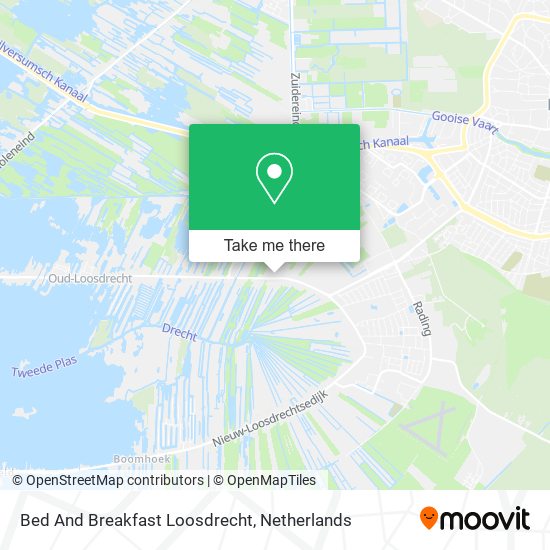 Bed And Breakfast Loosdrecht Karte