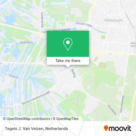 Tegels J. Van Velzen map