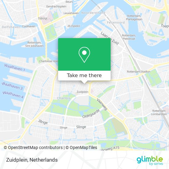 Zuidplein map