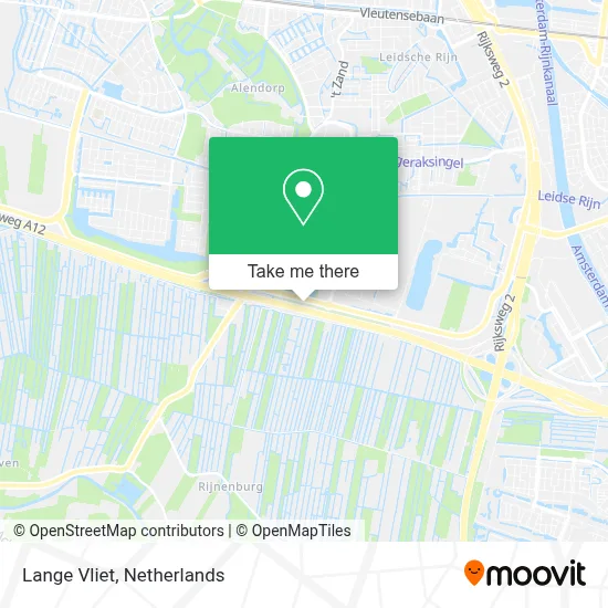 Lange Vliet map