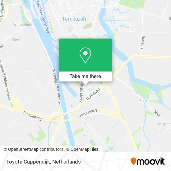 Toyota Cappendijk map