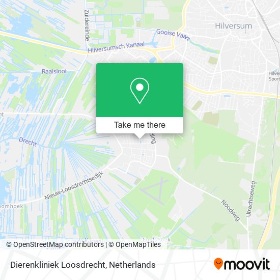 Dierenkliniek Loosdrecht map