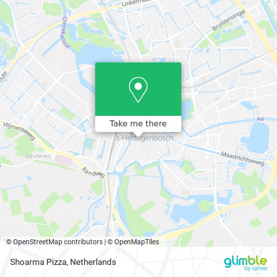 Shoarma Pizza map