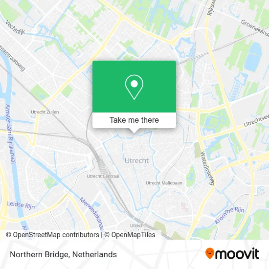 Noorderbrug map