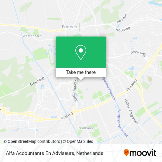 Alfa Accountants En Adviseurs map