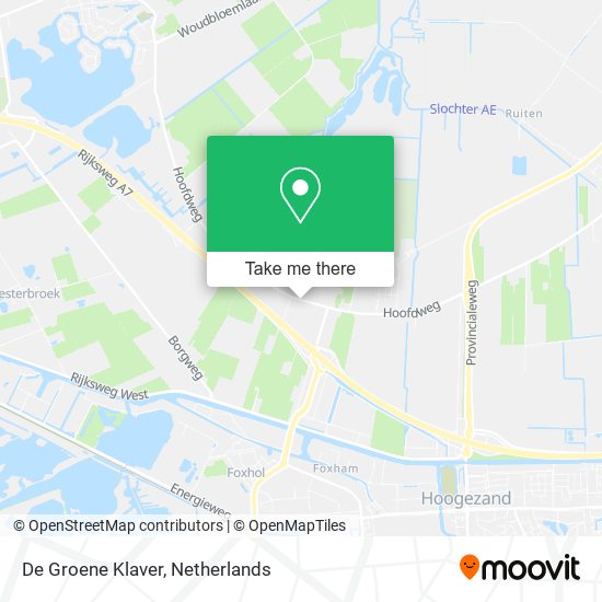 De Groene Klaver map