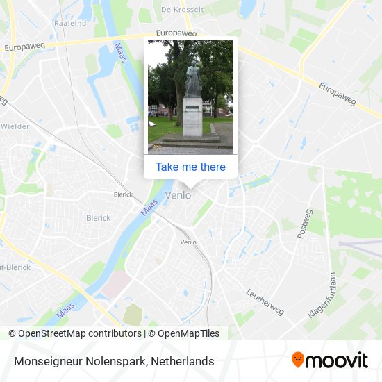 Monseigneur Nolenspark Karte