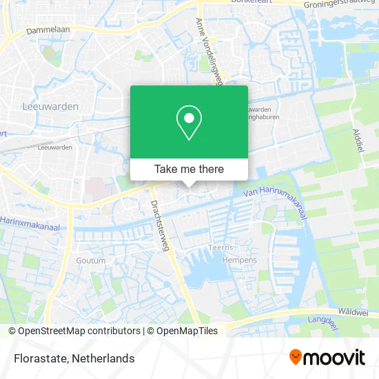 Florastate map