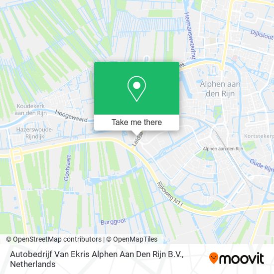 Autobedrijf Van Ekris Alphen Aan Den Rijn B.V. map